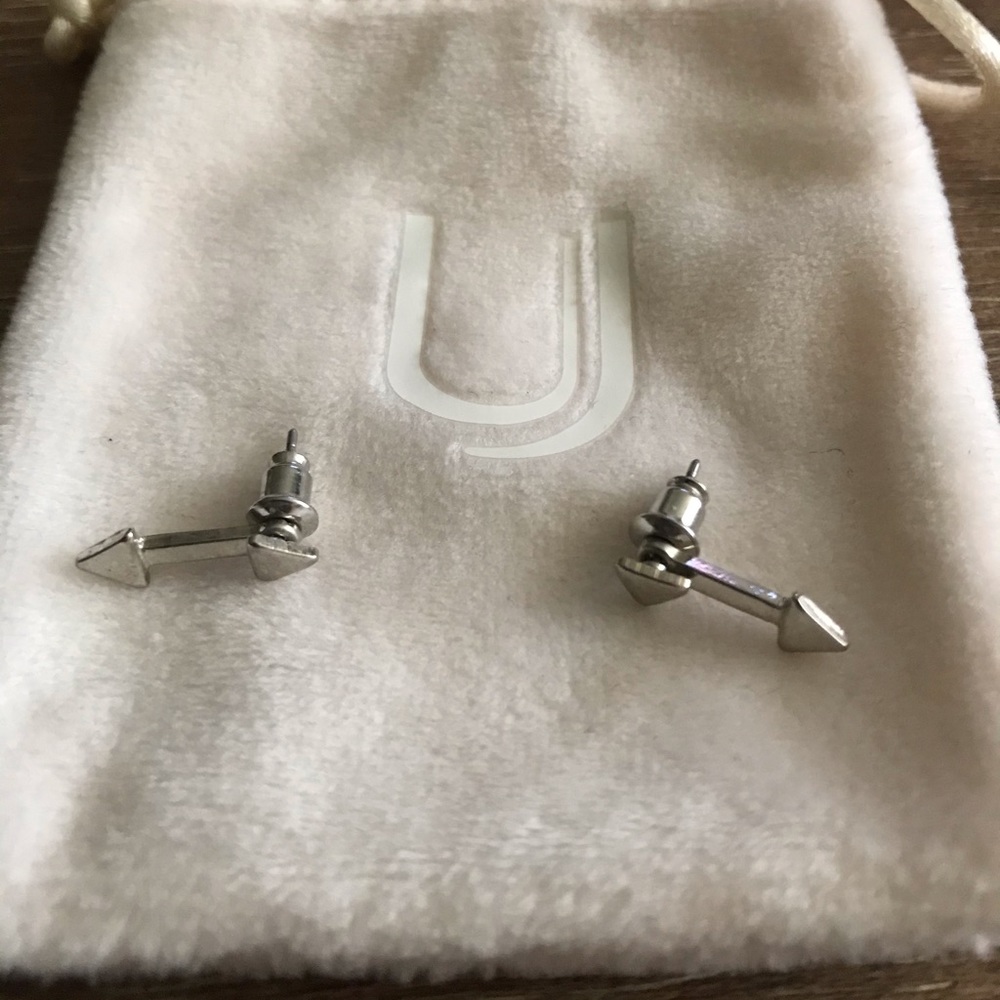Uncommon James silver earring jacket